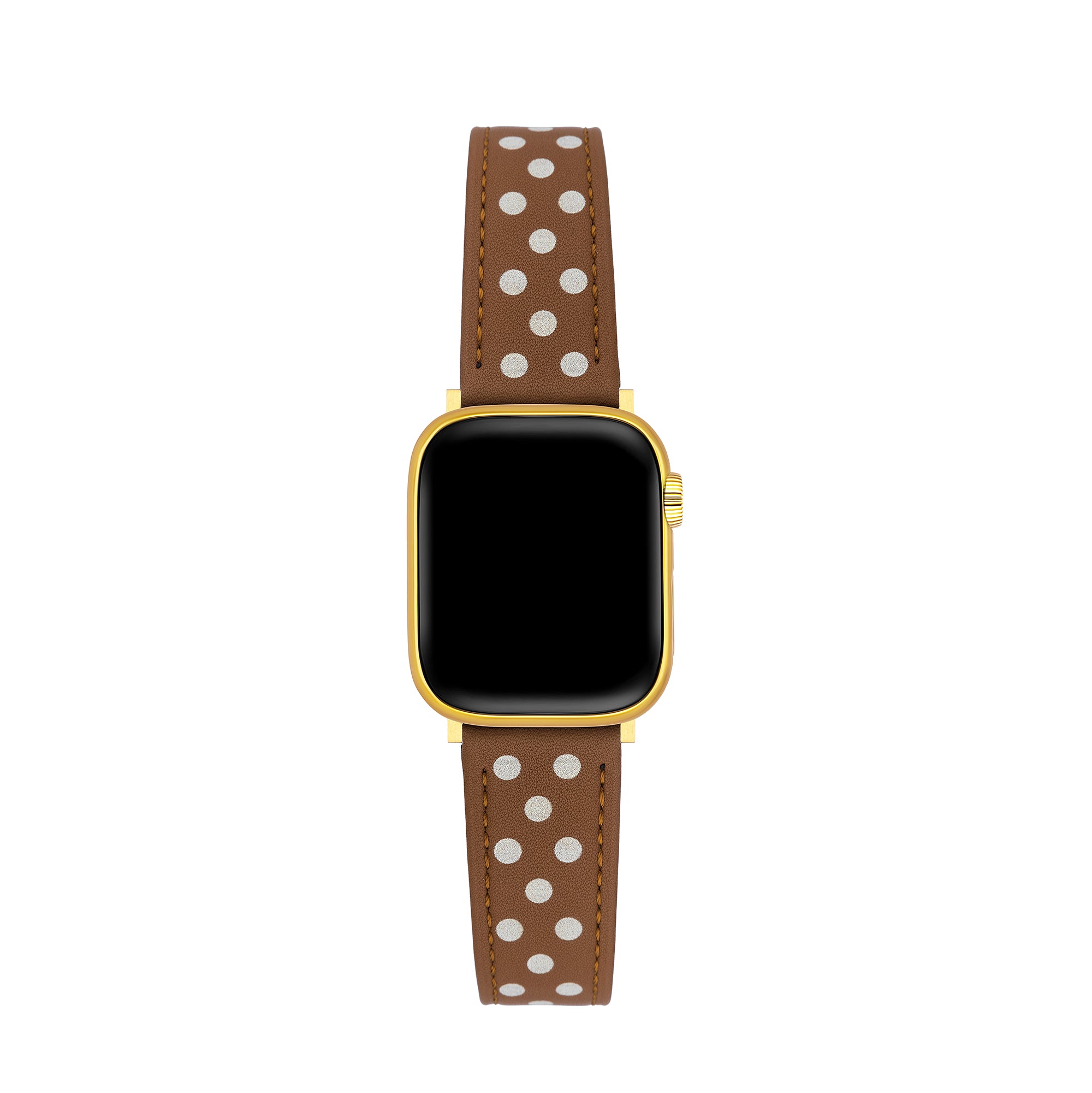 Women's Polka Dot Leather Watch Band for Apple Watch