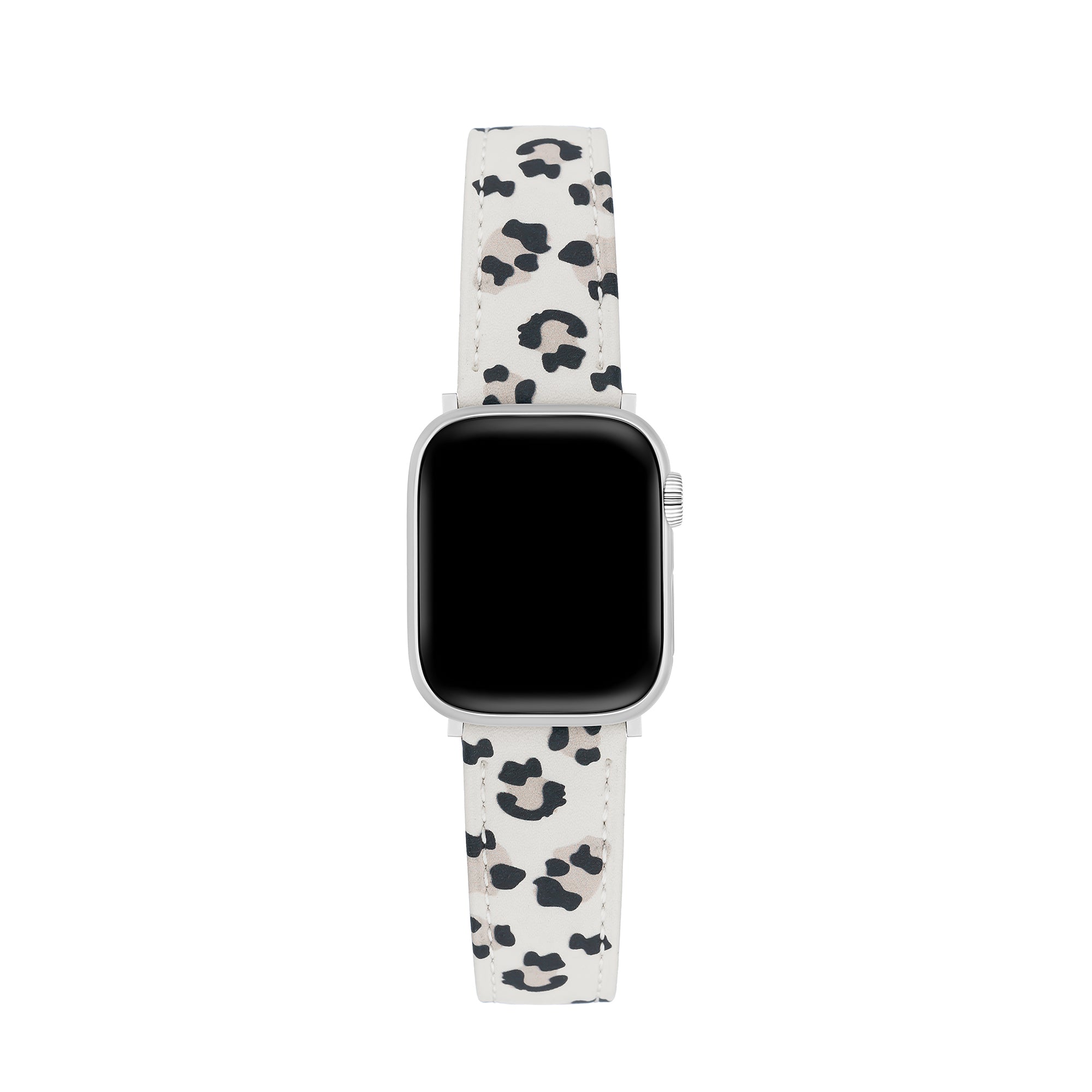 Women's Leopard Print Leather Watch Band for Apple Watch