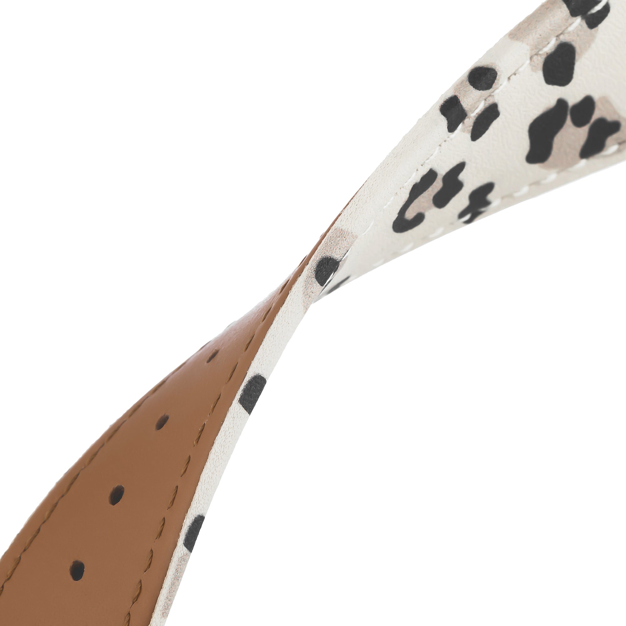 Women's Leopard Print Leather Watch Band for Apple Watch