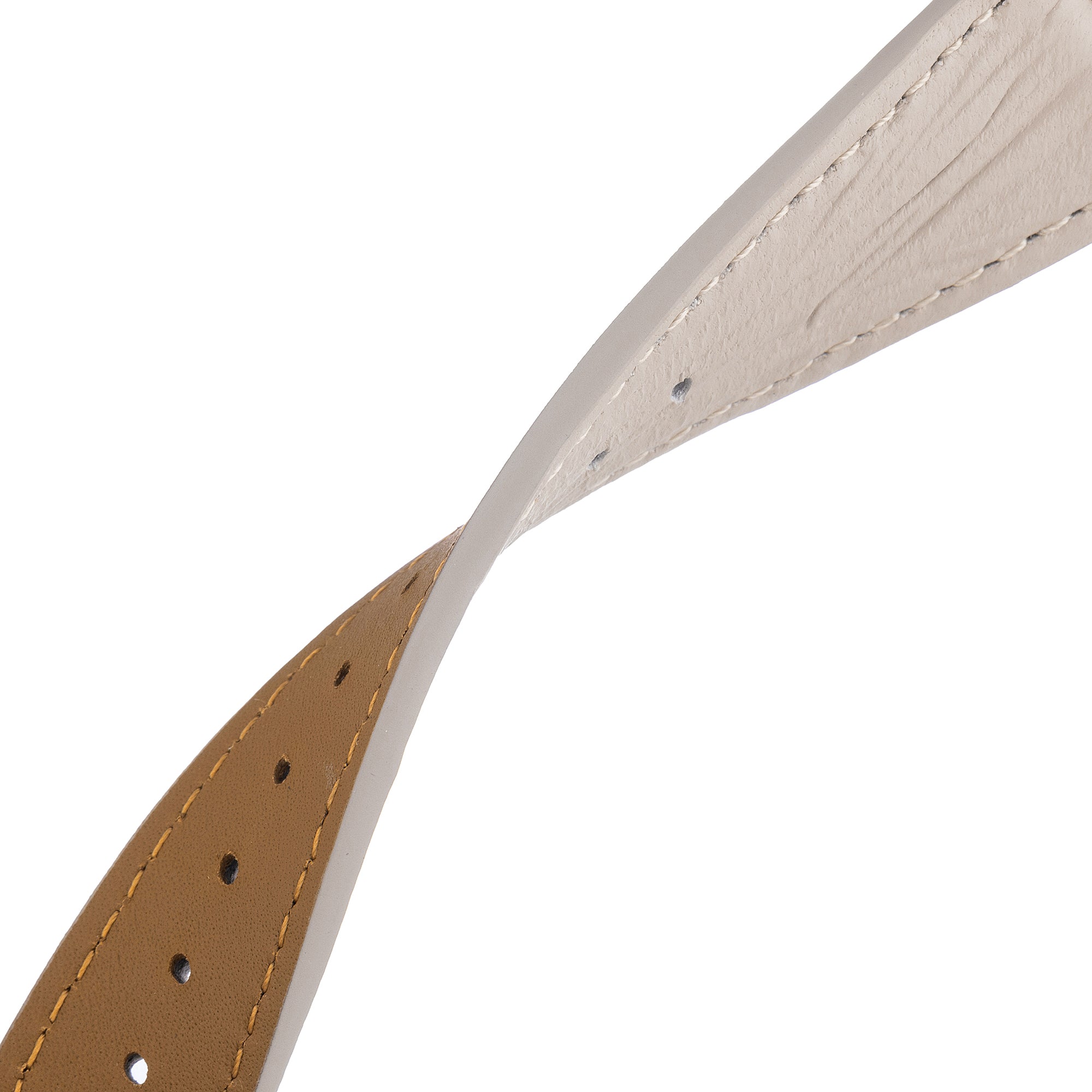 سوار ساعة نسائي من الجلد الحبيبي بتصميم عتيق لساعة Apple Watch