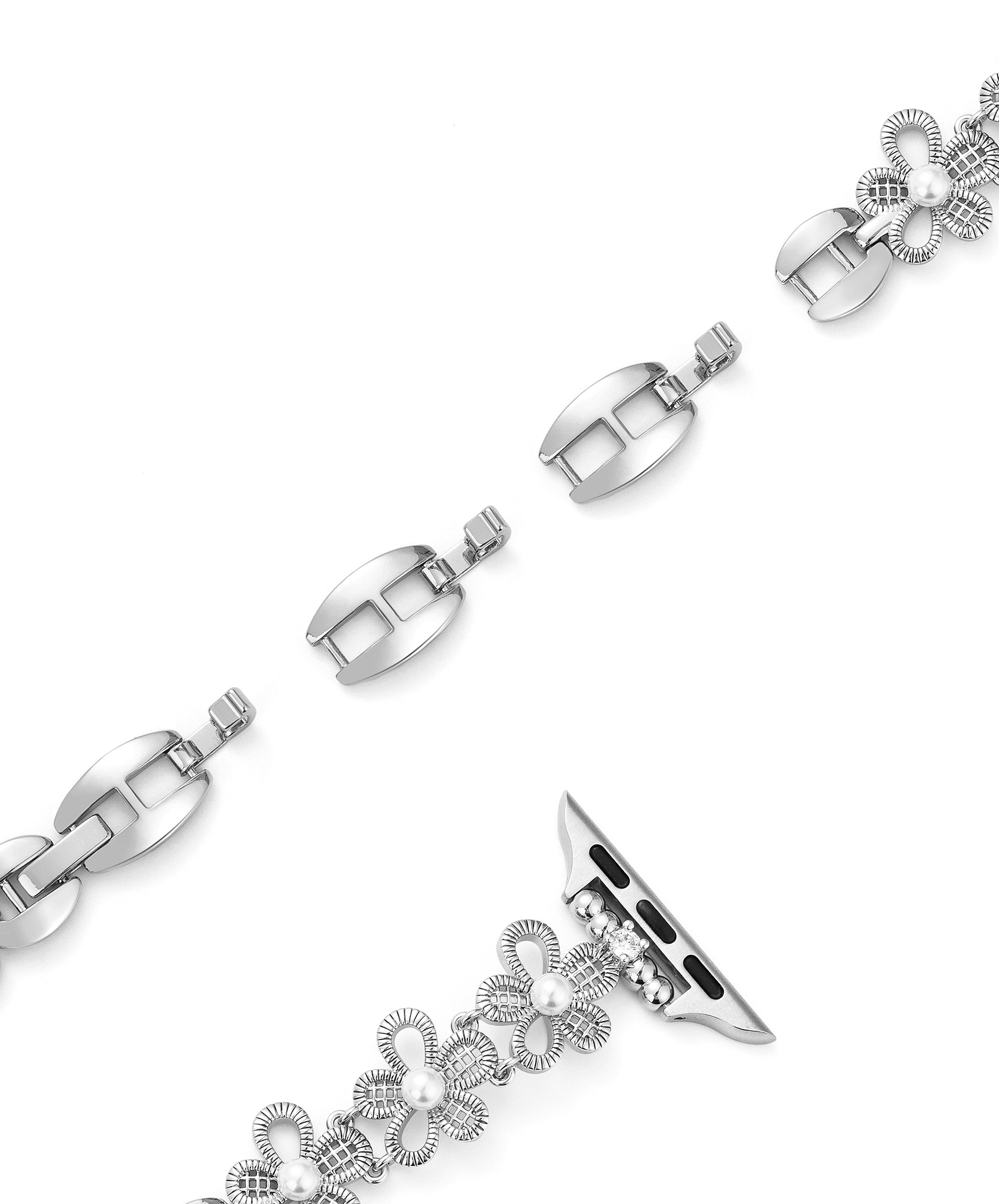 Women's Pearly Flower Copper Watch Band for Apple Watch