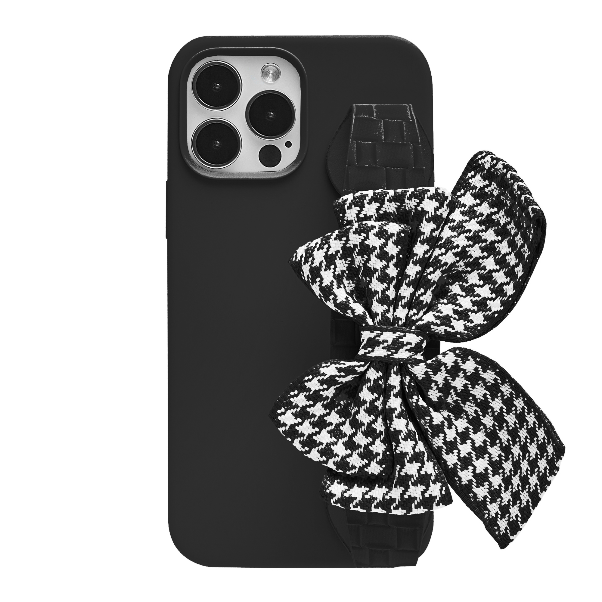 Houndstooth Bowknot Phone Case