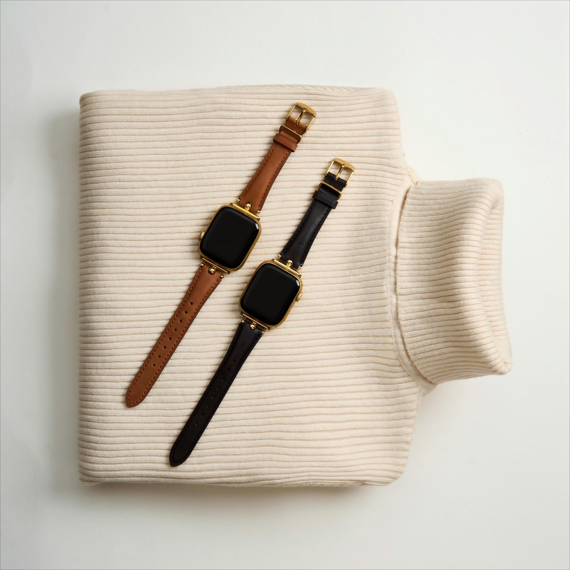 Timeless Genuine Leather Watch Band for Apple Watch