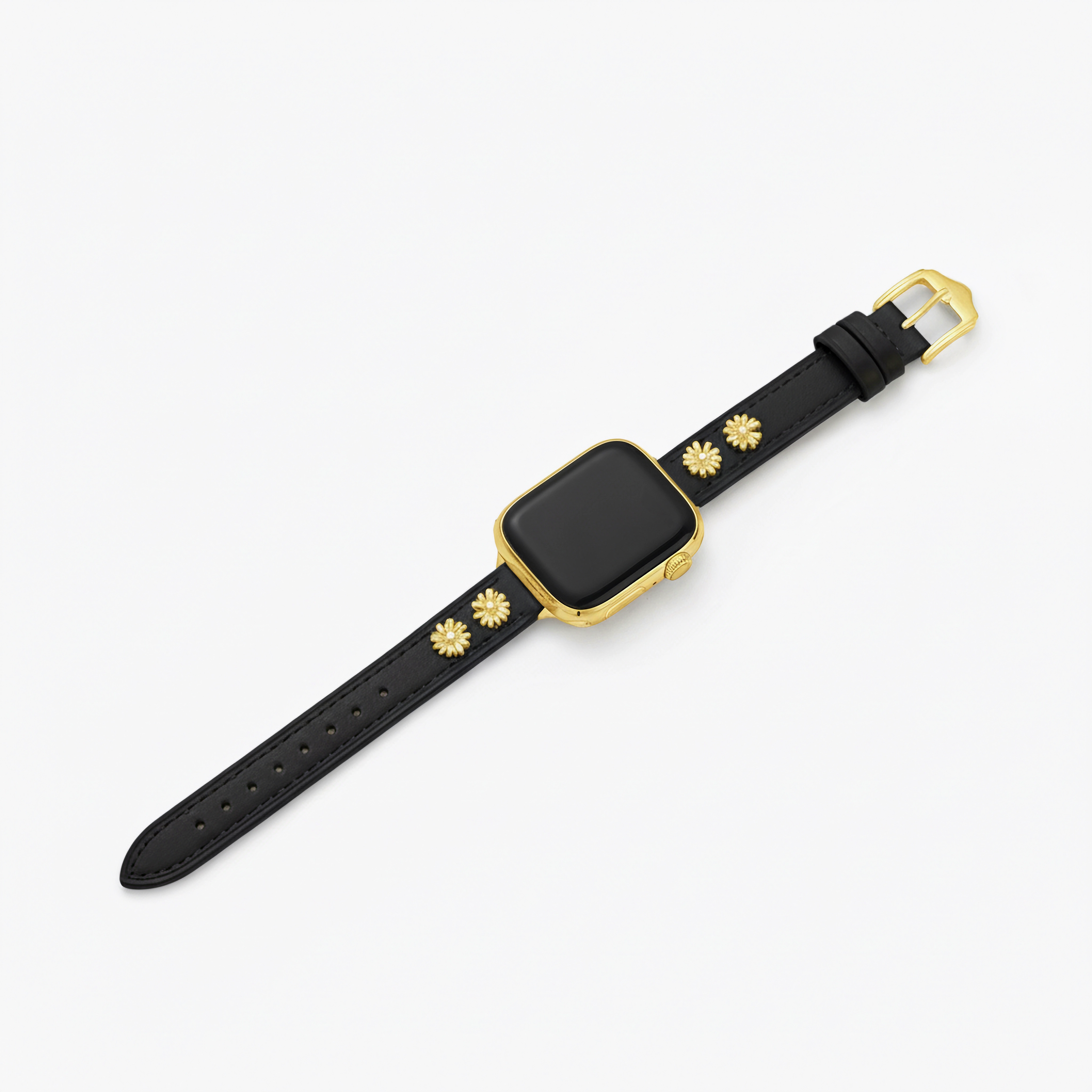 Galaxy用レディースデイジーレザーウォッチバンド