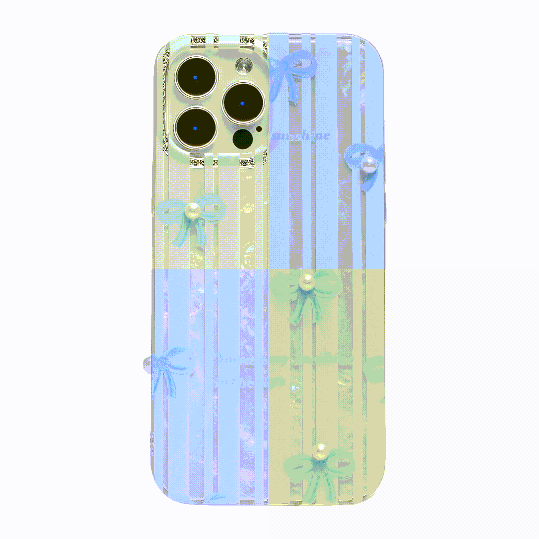 Pearly Bowknot Phone Case