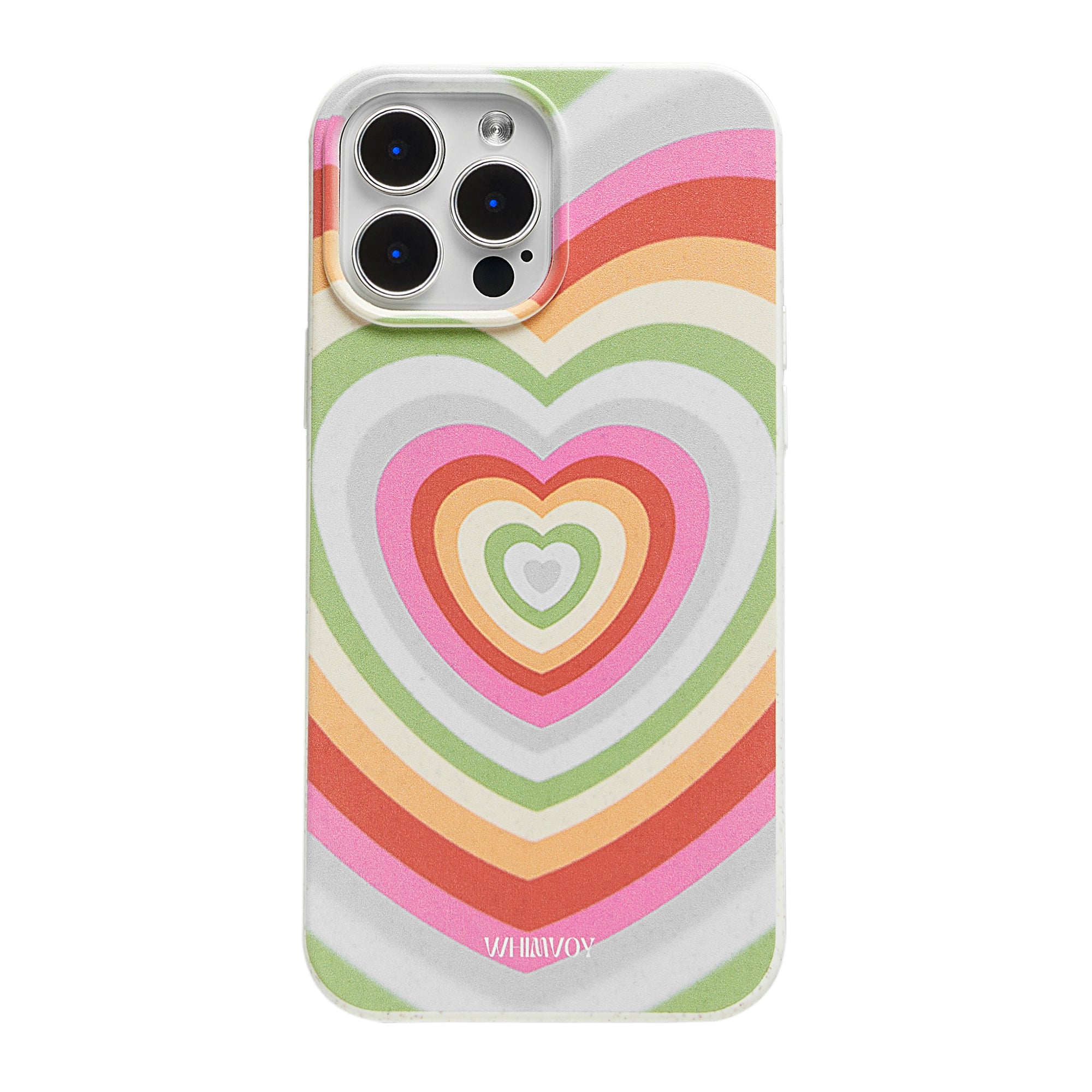 Rainbow Love Biodegradable MagSafe Phone Case