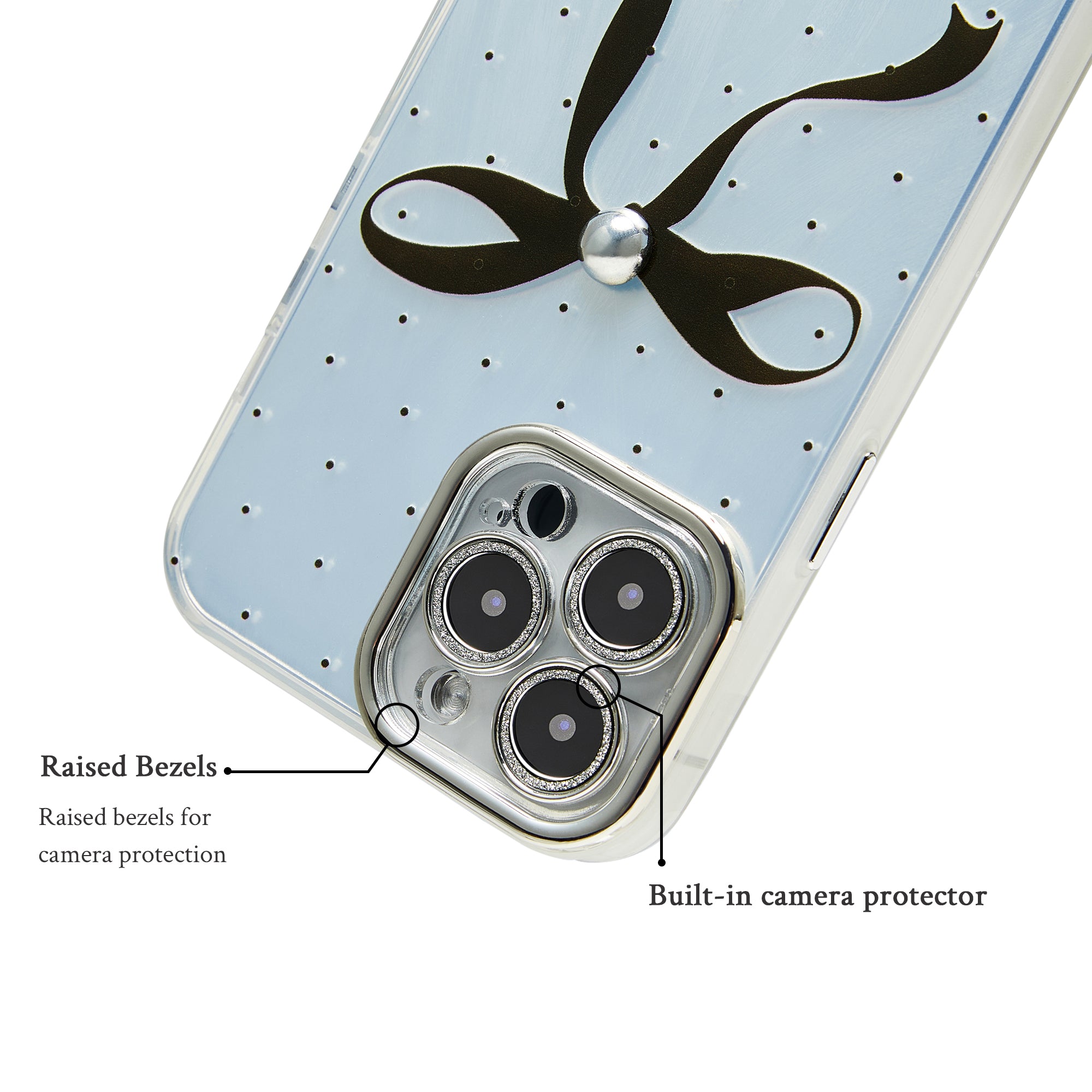 Laser Bowknot Phone Case