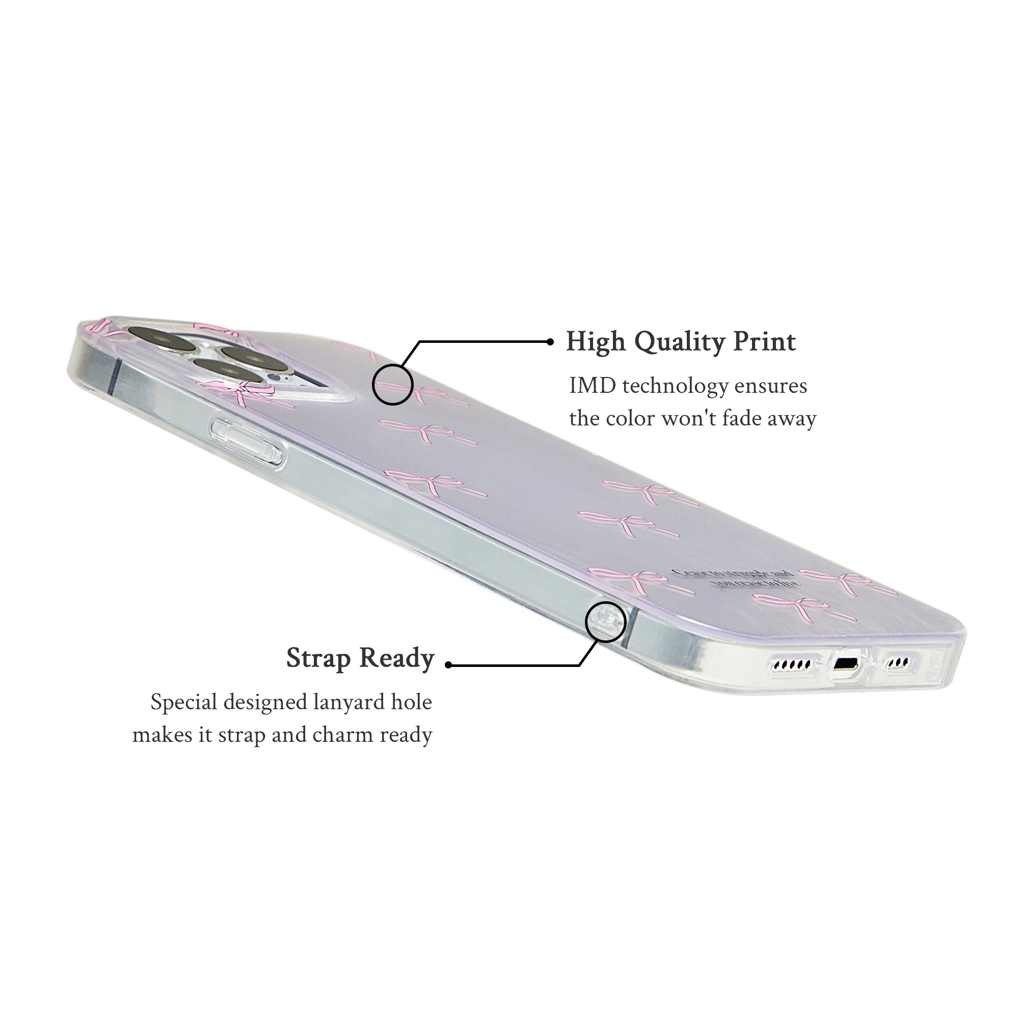 Sweet Laser Bowknot  Phone Case