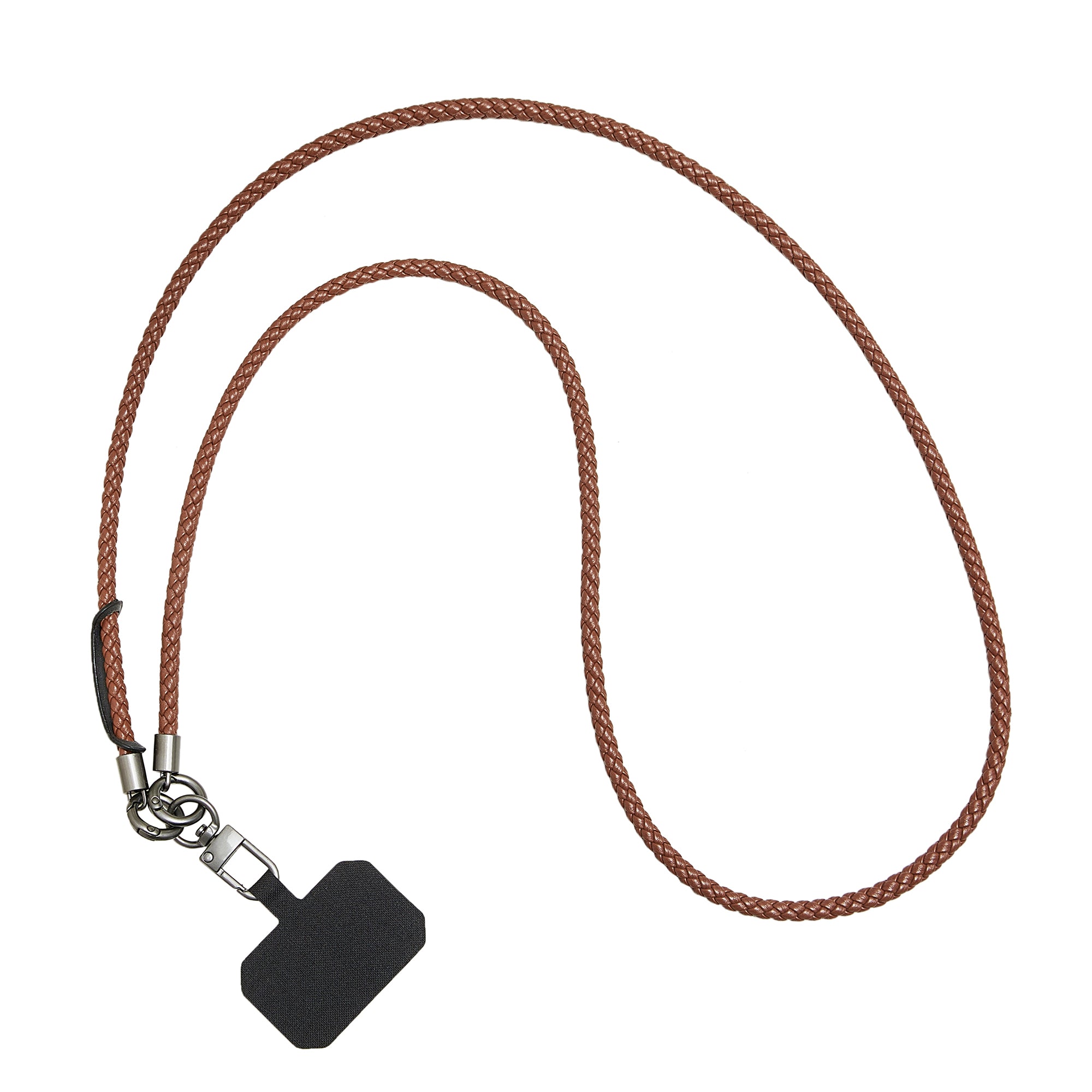 Leather Twisted Cross-body Strap