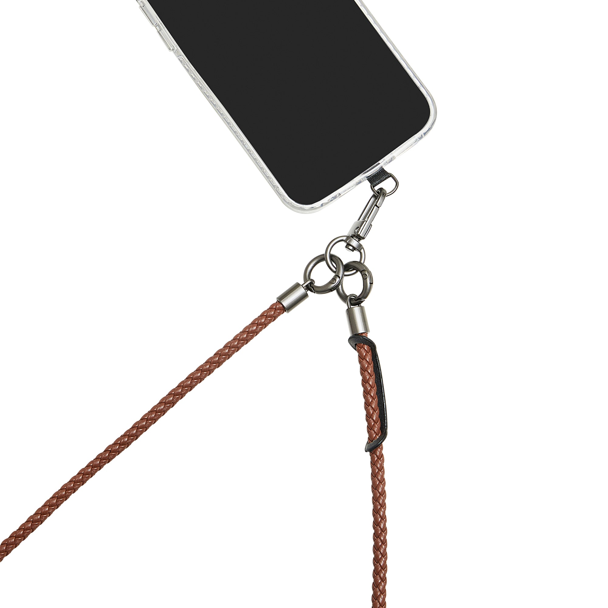 Leather Twisted Cross-body Strap