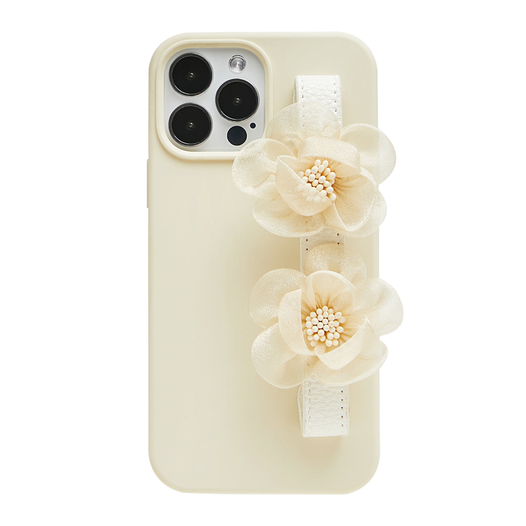 Floret Wristlet Silicone Phone Case