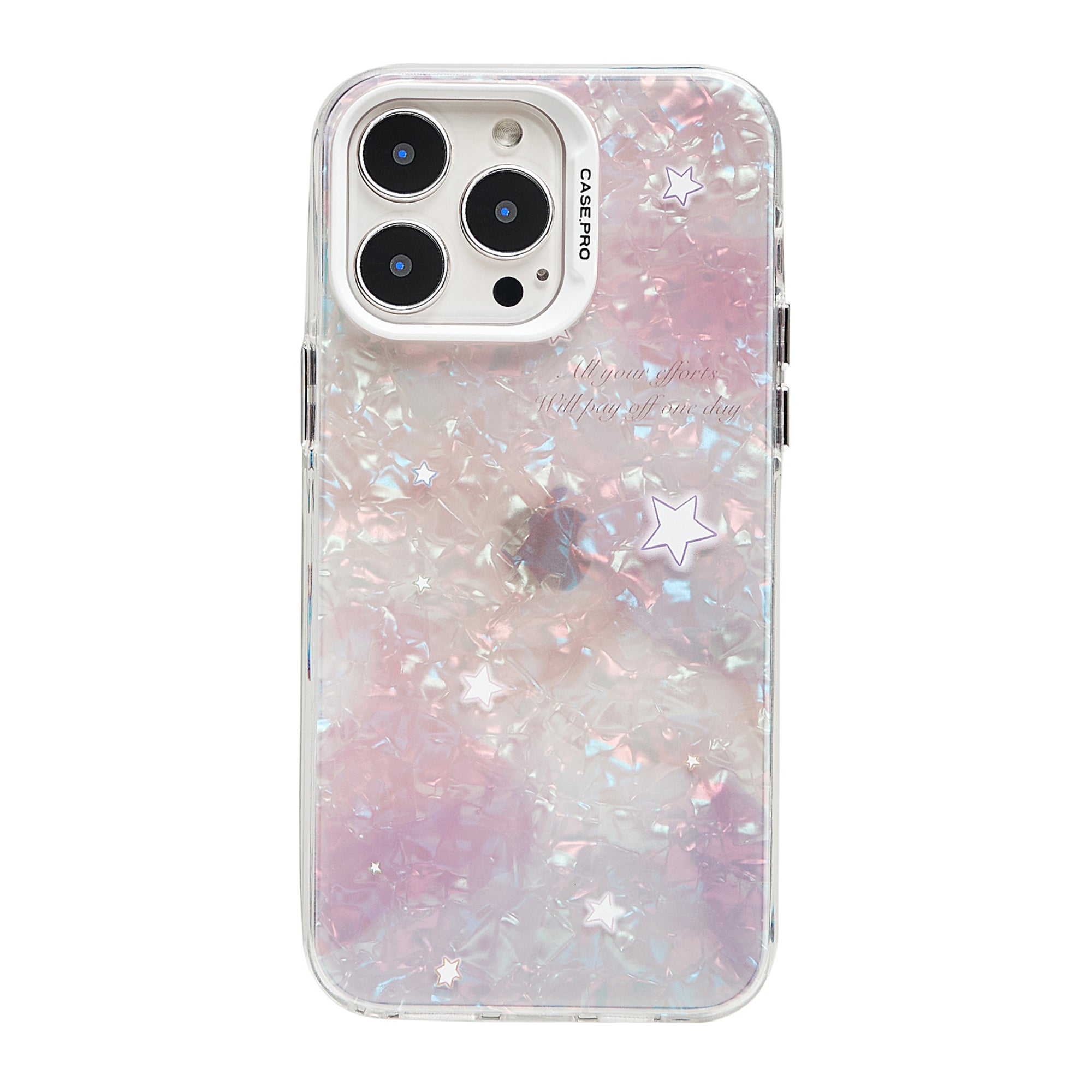 WHIMVOY Glittery Starry Night Laser Phone Case