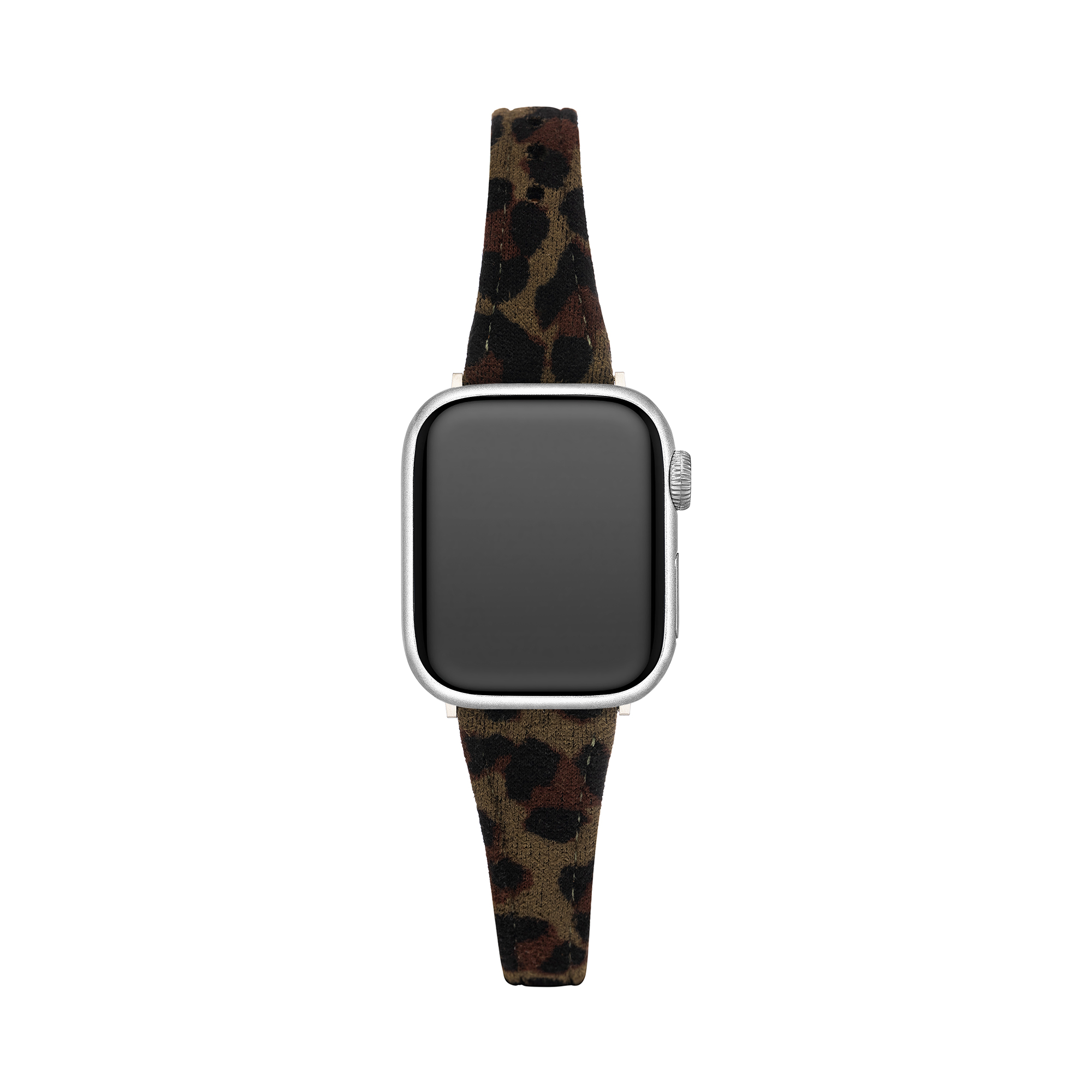 Leoparden Wildleder Armband für die Apple Watch