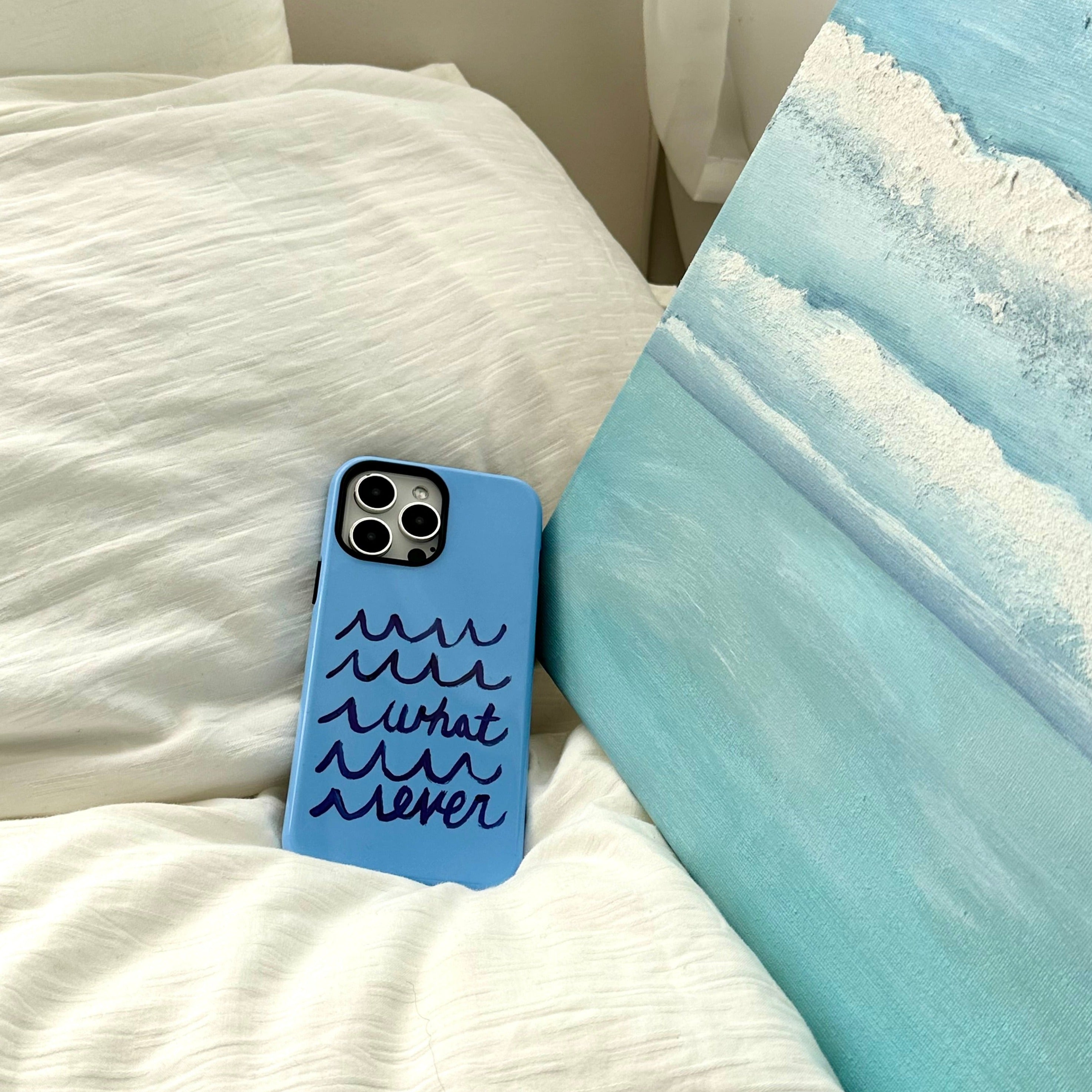 Whatvever Wavy 2-in-1 Phone Case