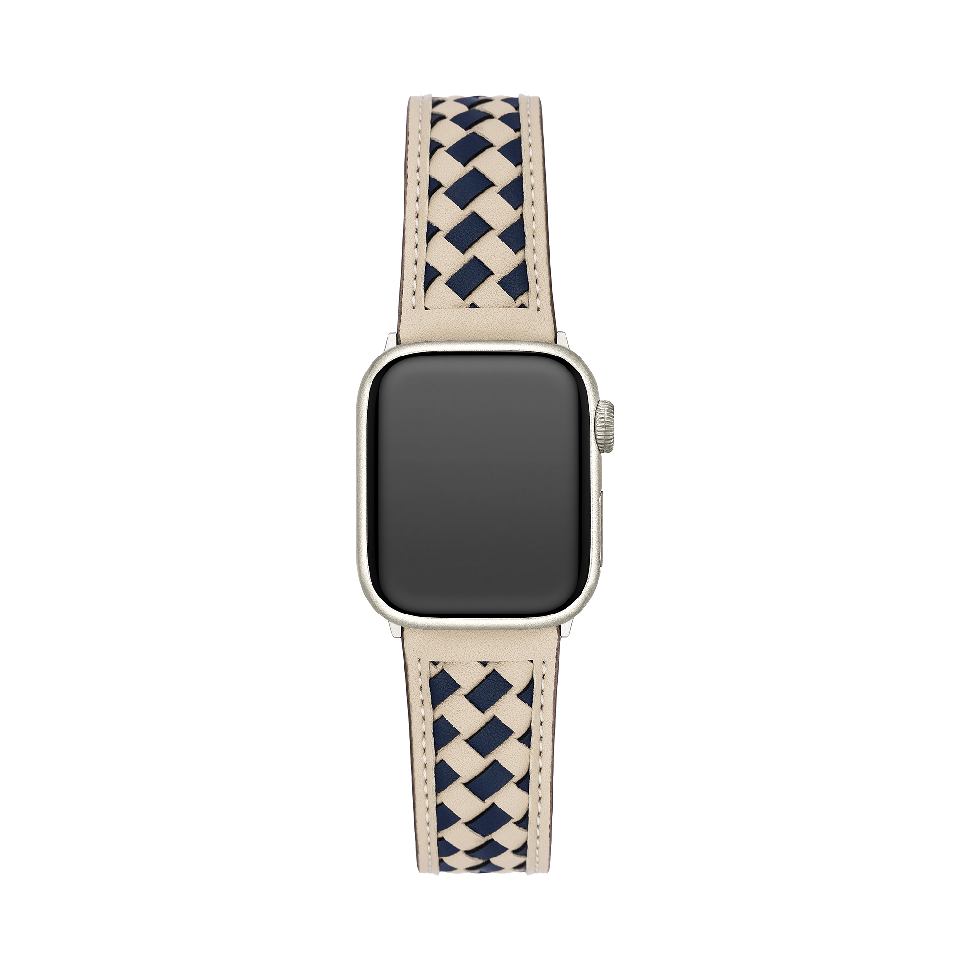 Geflochtenes Lederarmband für Apple Watch