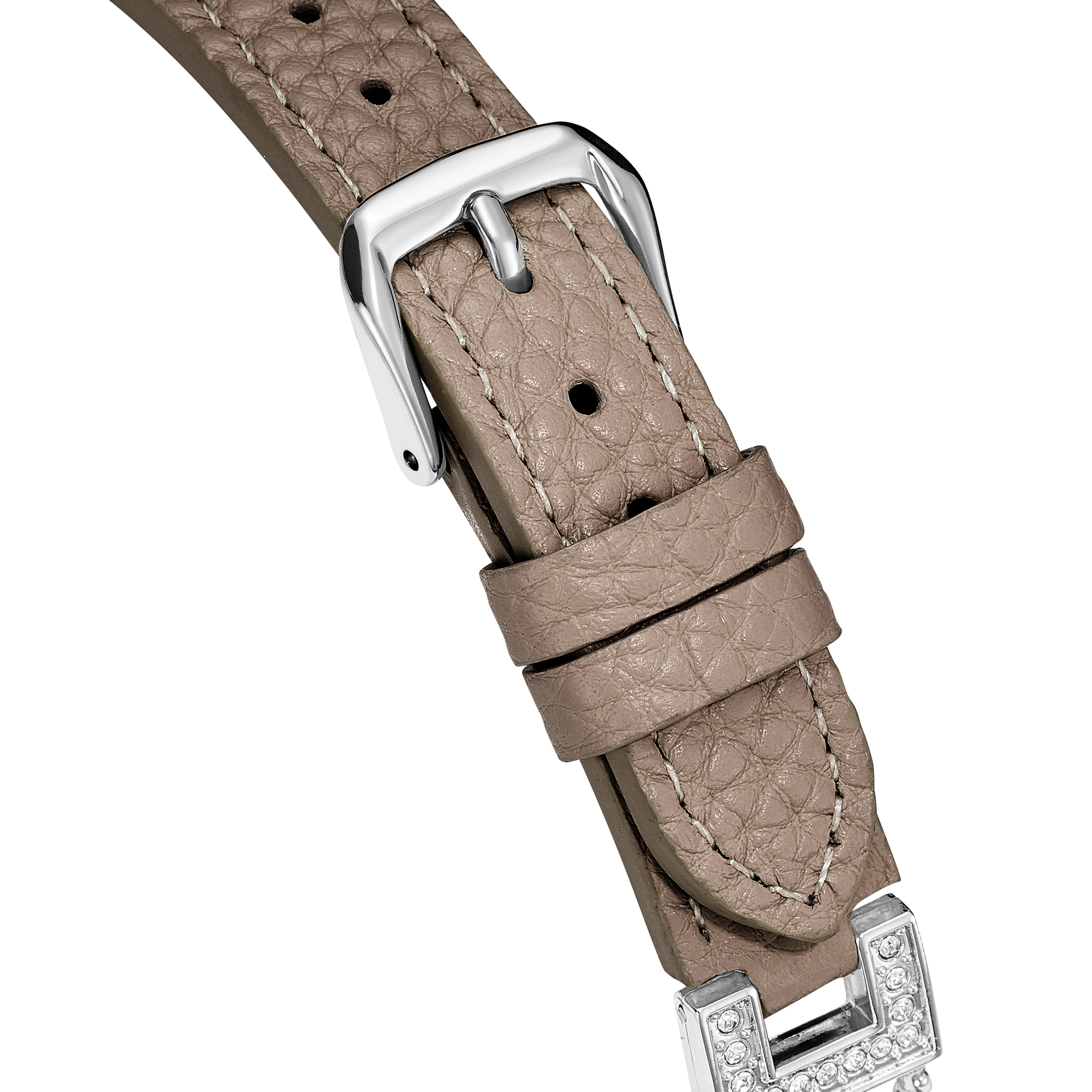 Love Funkelndes Lederarmband für Garmin