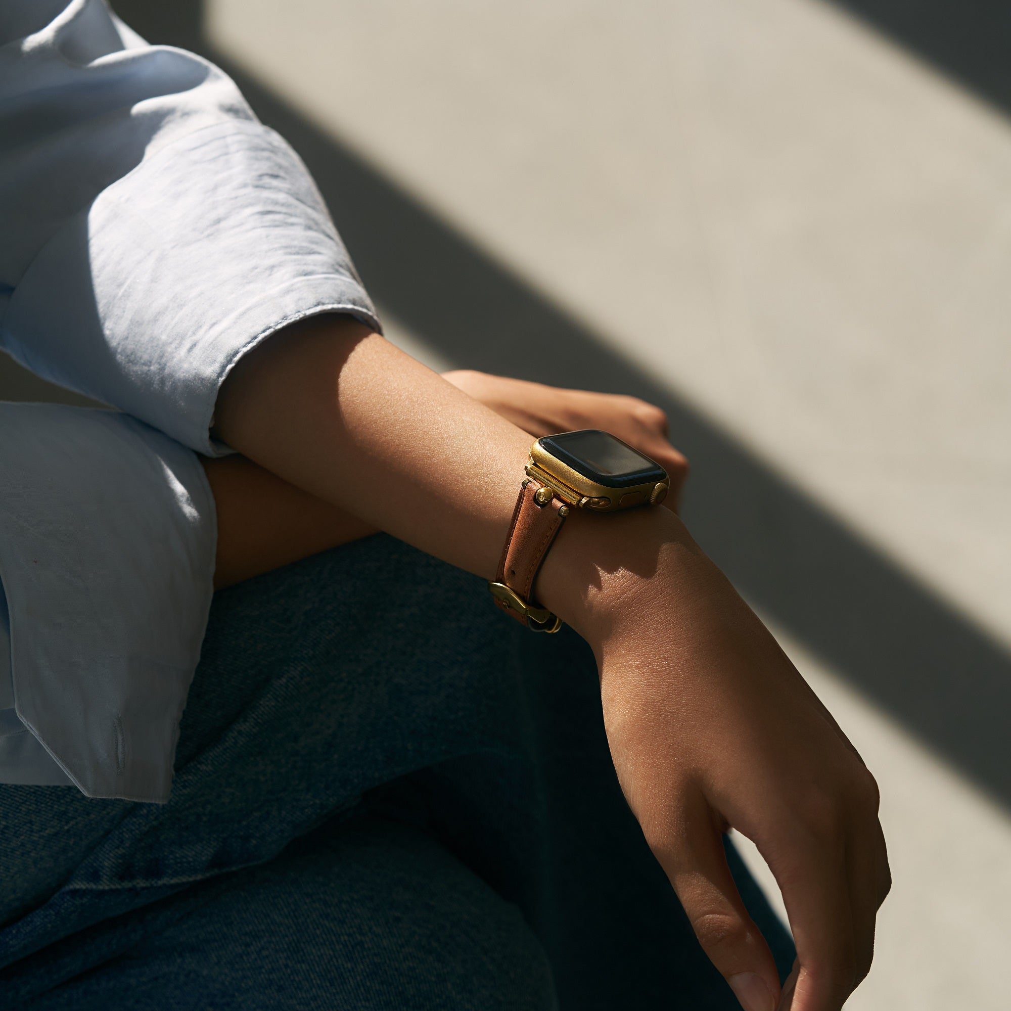 Timeless Genuine Leather Watch Band for Apple Watch