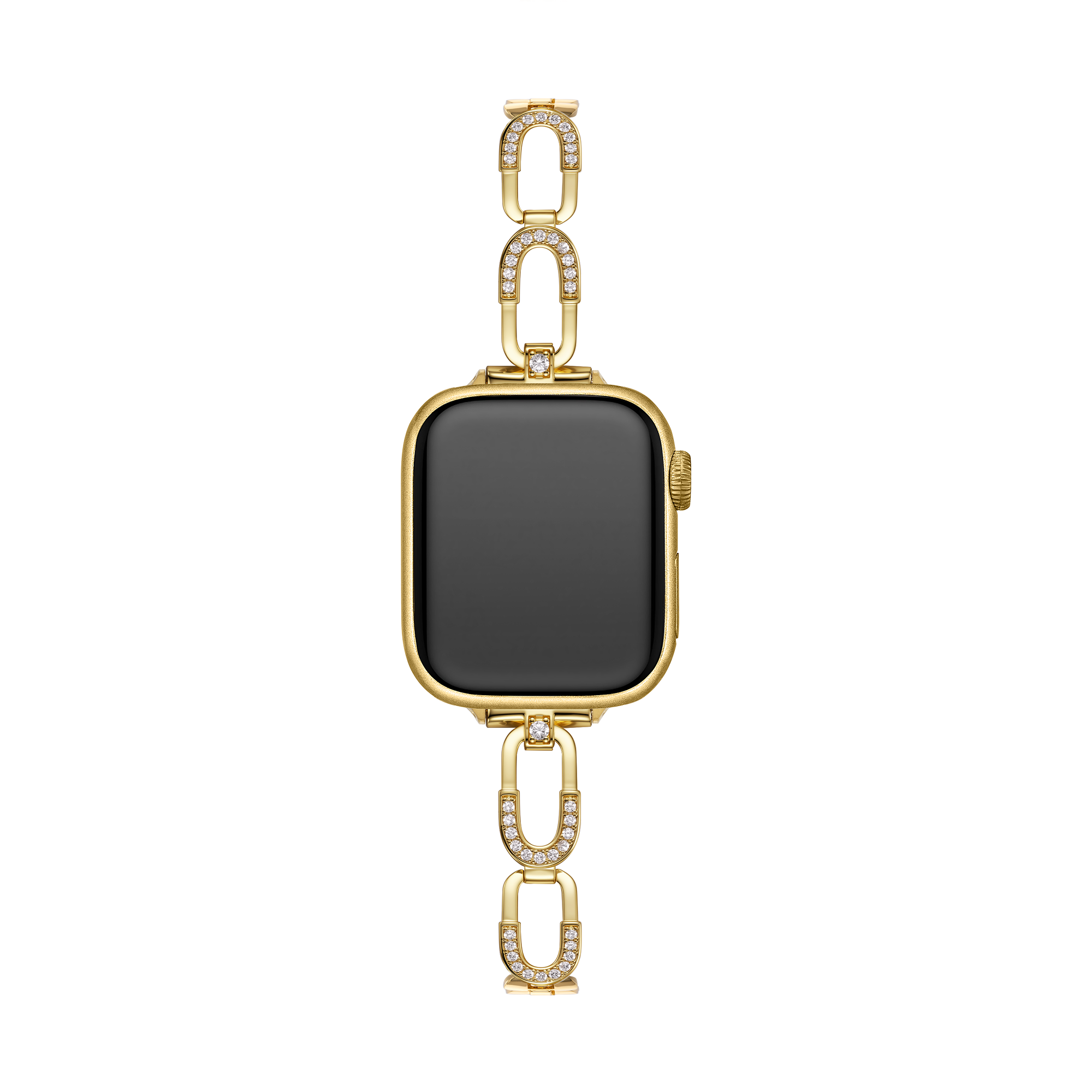 Zirkon Geflochtenes Kupferarmband für Apple Watch
