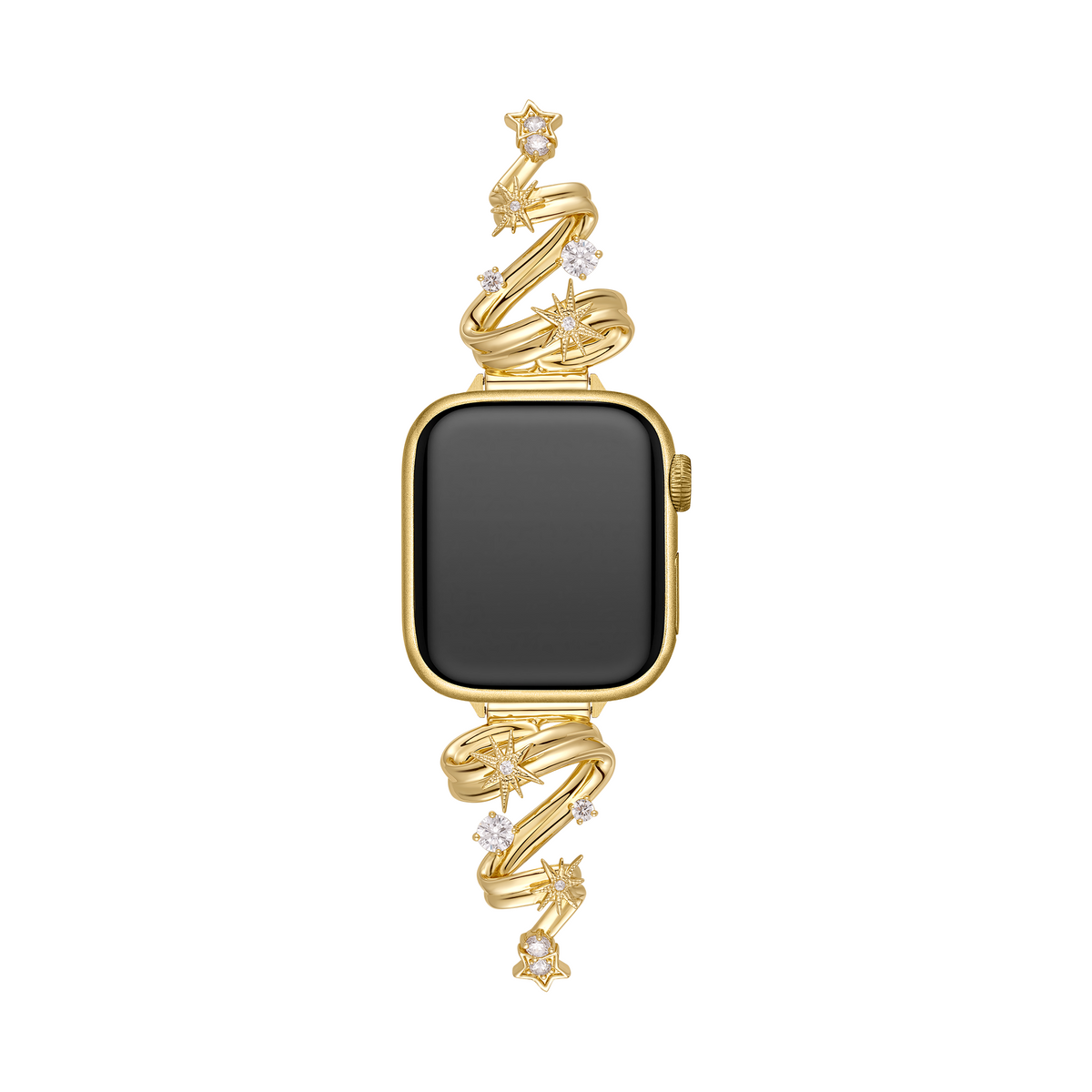 Twinkling Christmas Tree Metal Watch Band for Fitbit