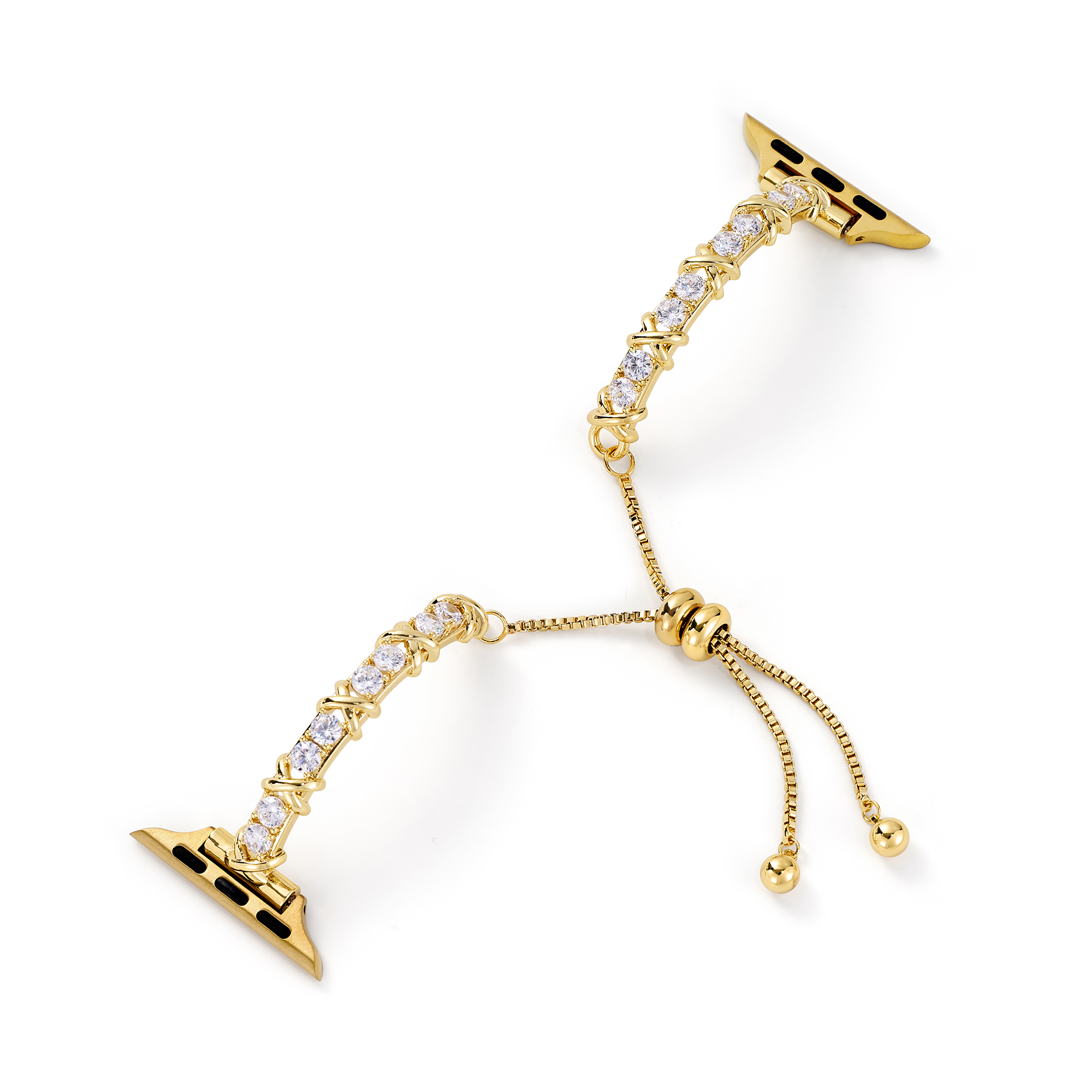 سوار معدني من الزركون المبهر لساعة Apple Watch