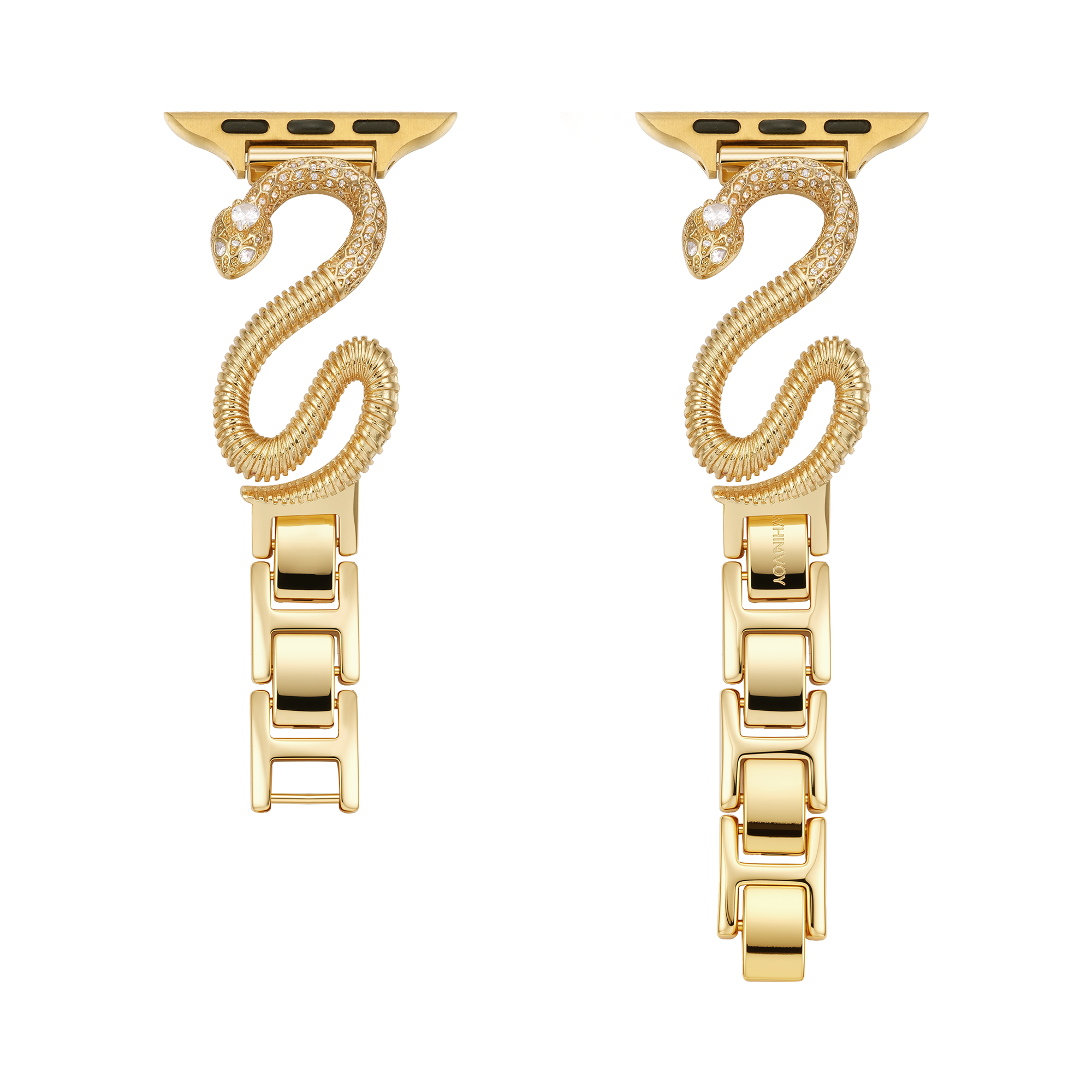 The Serpent Statement Jewelry Watch Band for Google