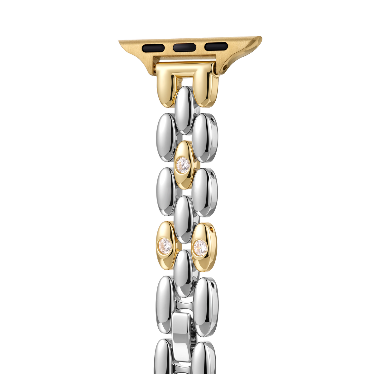 Two-Tone Jewelry Watch Band for Galaxy