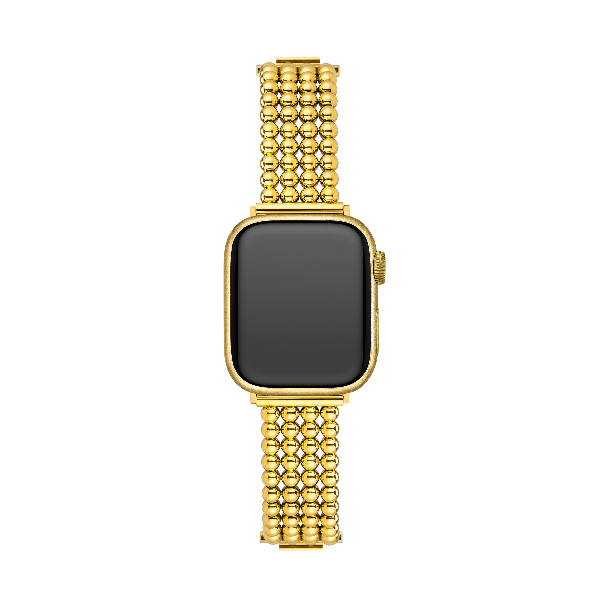 Stainless Steel Beaded Watch Band for Apple Watch