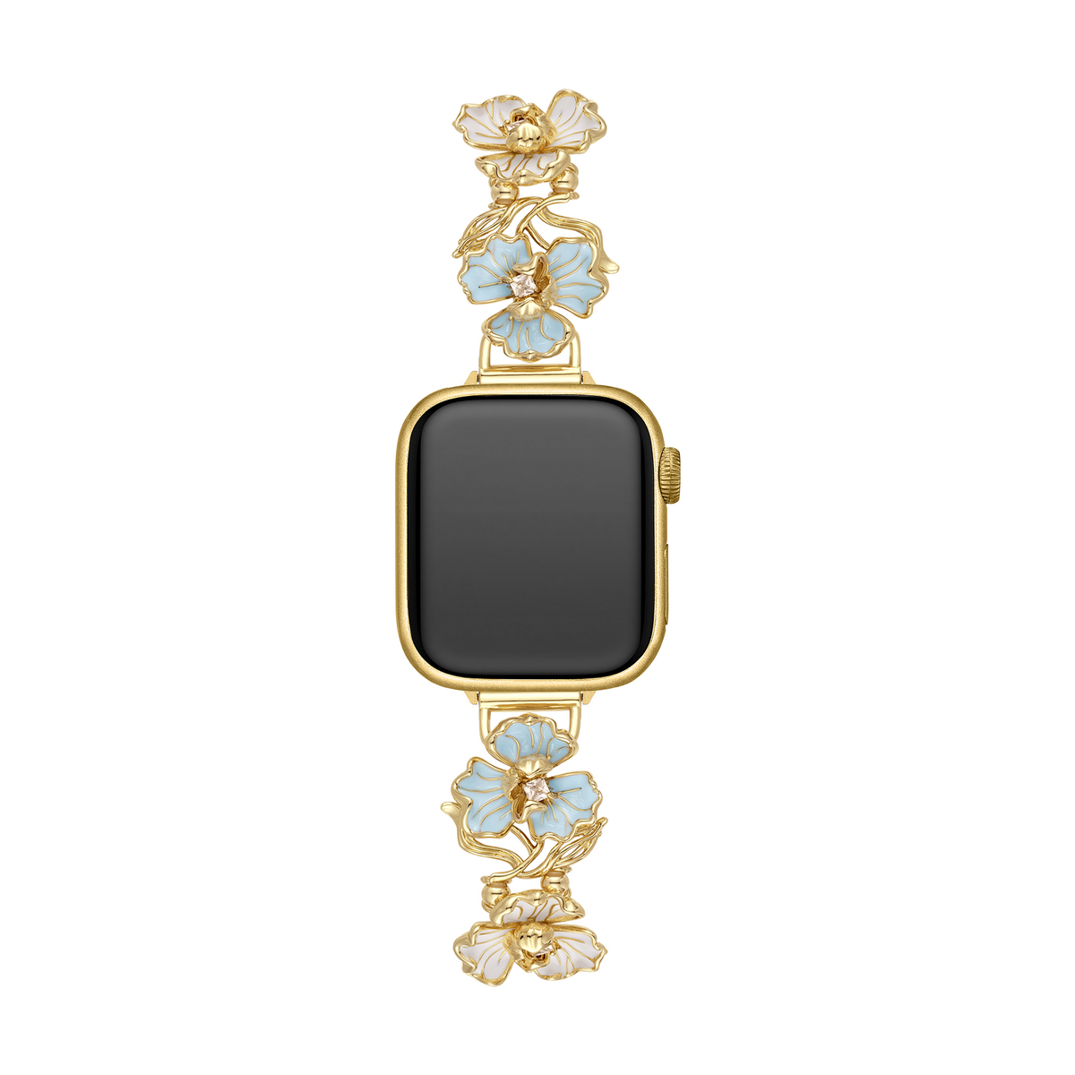 Enamel Iris Elastic Metal Watch Band for Galaxy
