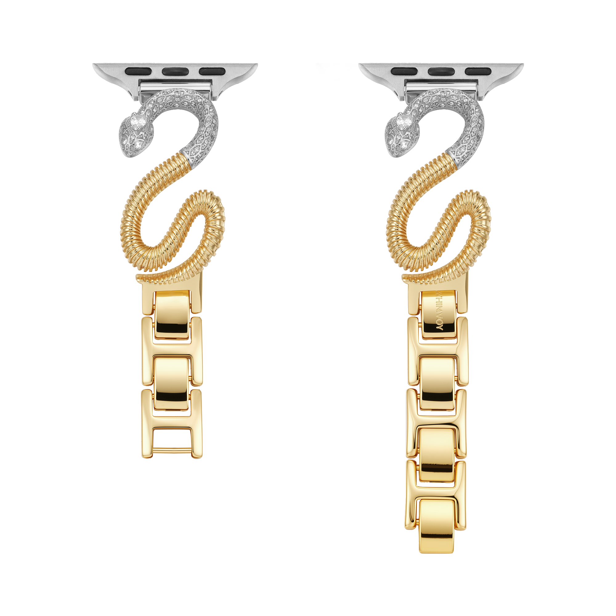 The Serpent Statement Jewelry Watch Band for Google