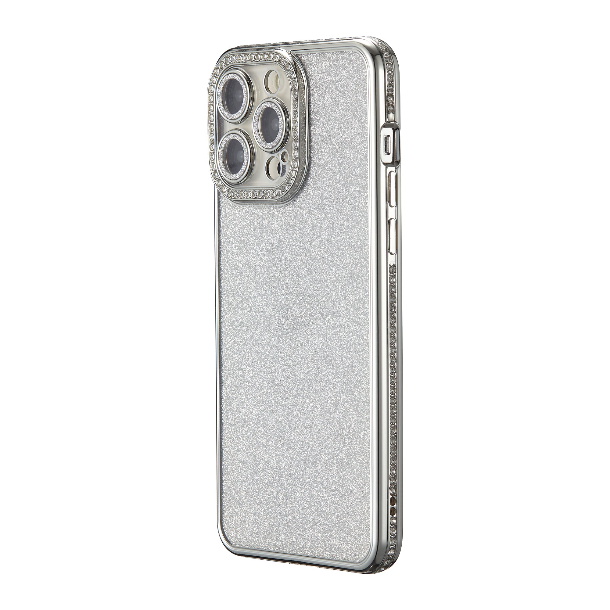 WHIMVOY Glitter Silver Phone Case