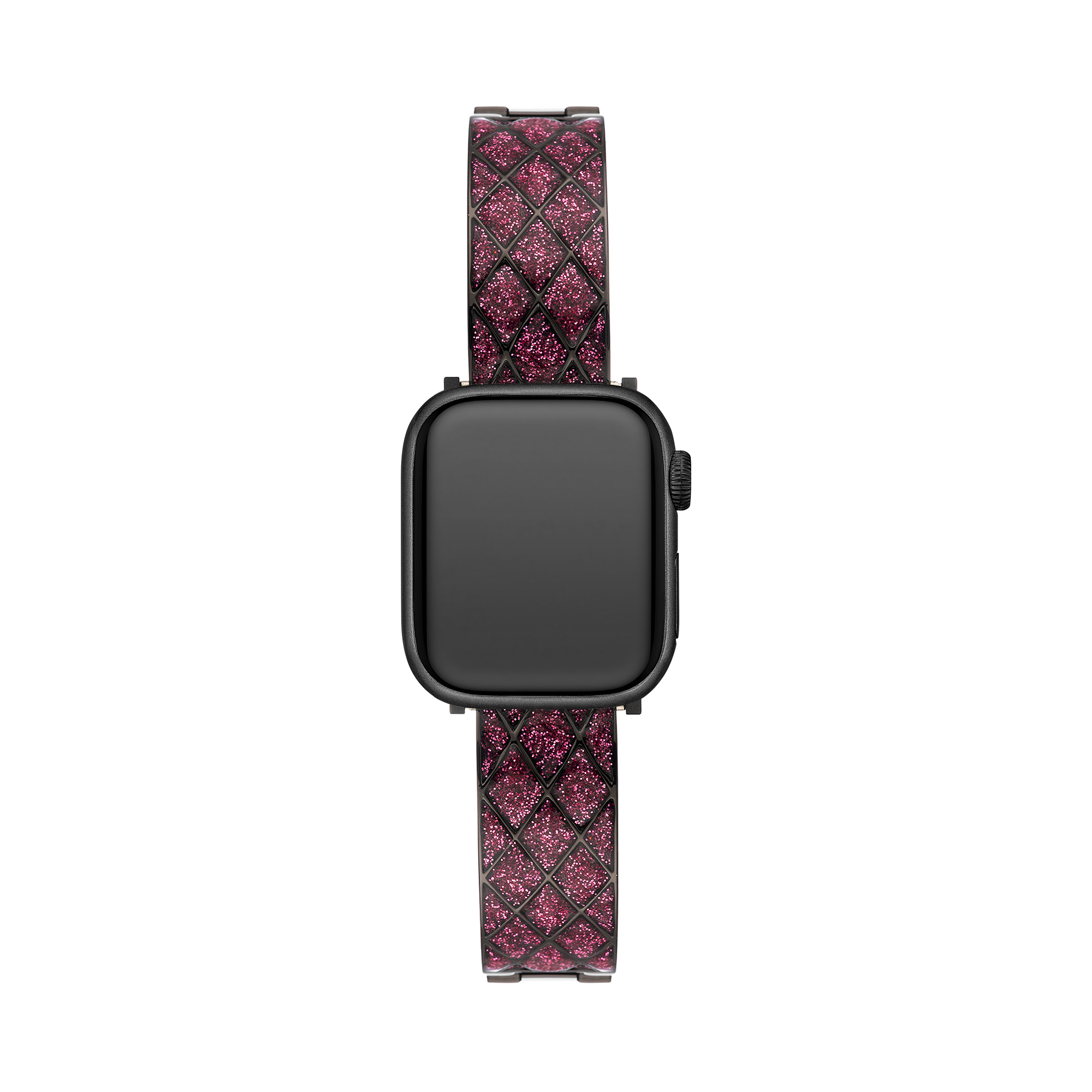 Exotic Diamond Lattice Watch Band