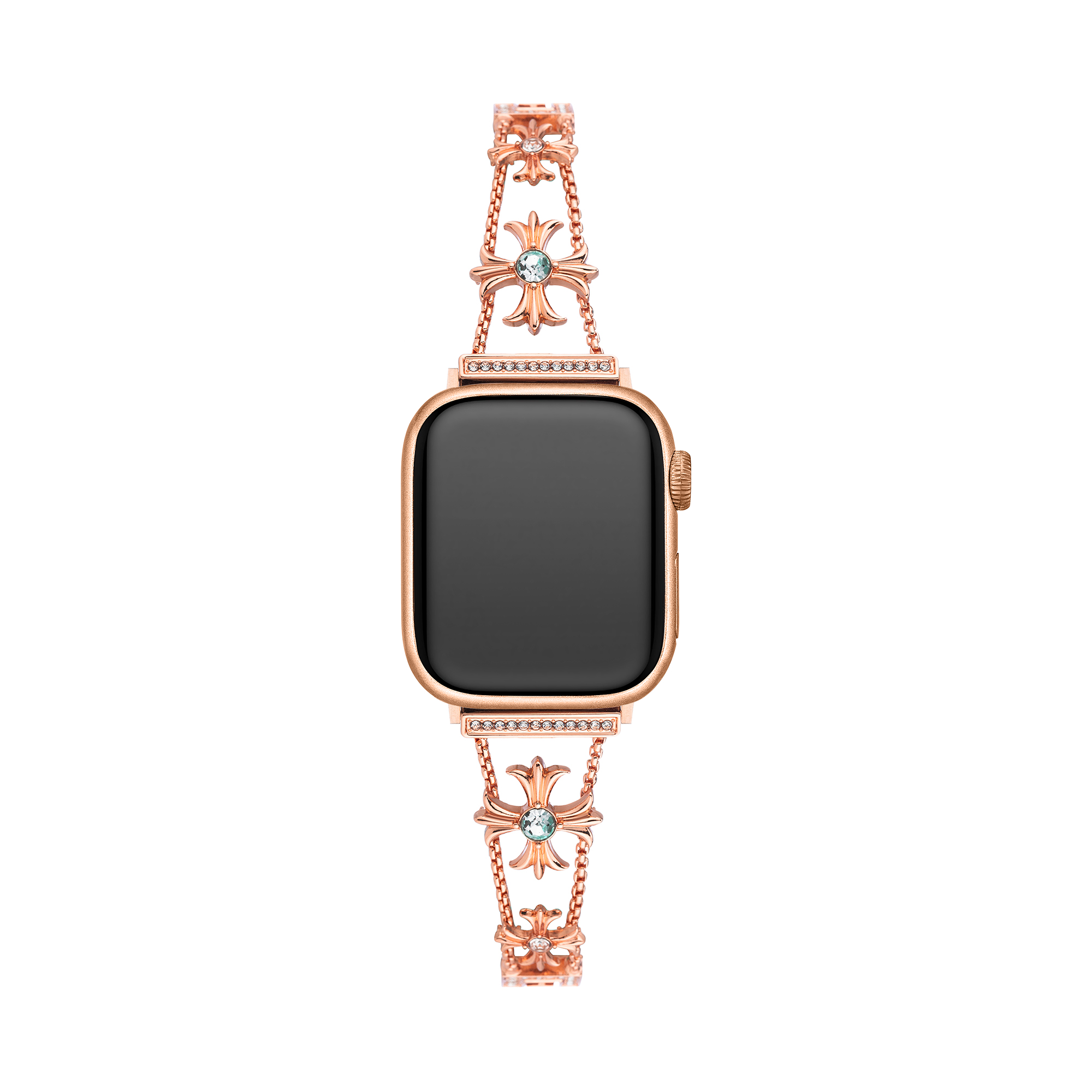 Rhinestone Cross Watch Band for Apple Watch