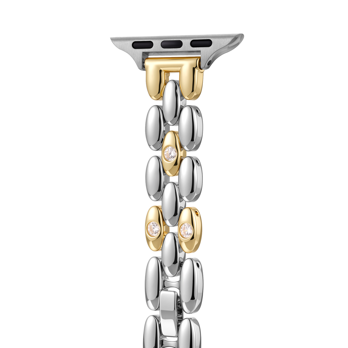 Two-Tone Jewelry Watch Band for Galaxy