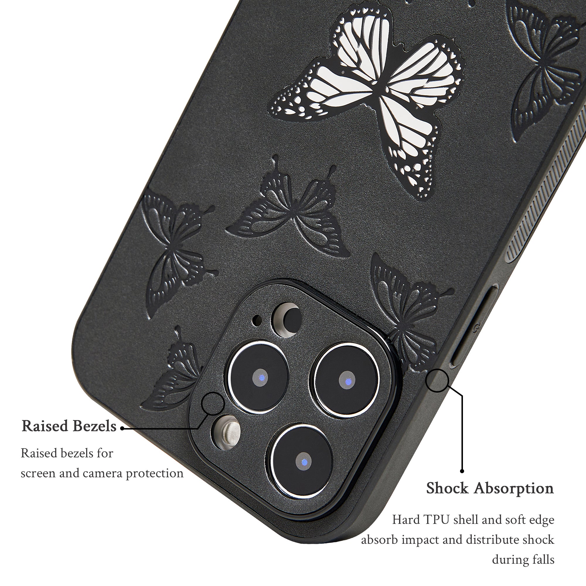 Shimmery Butterfly Phone Case