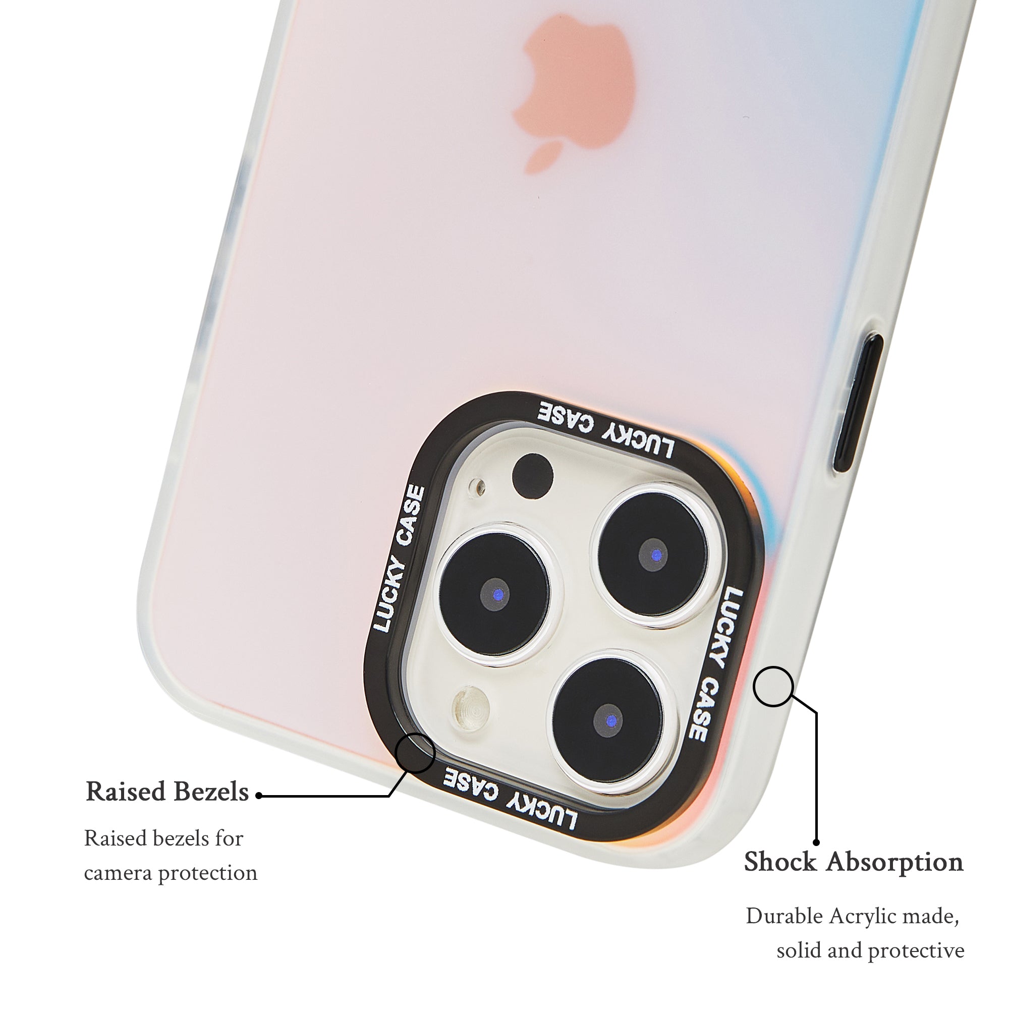 Laser-Etched Transparent Phone Case
