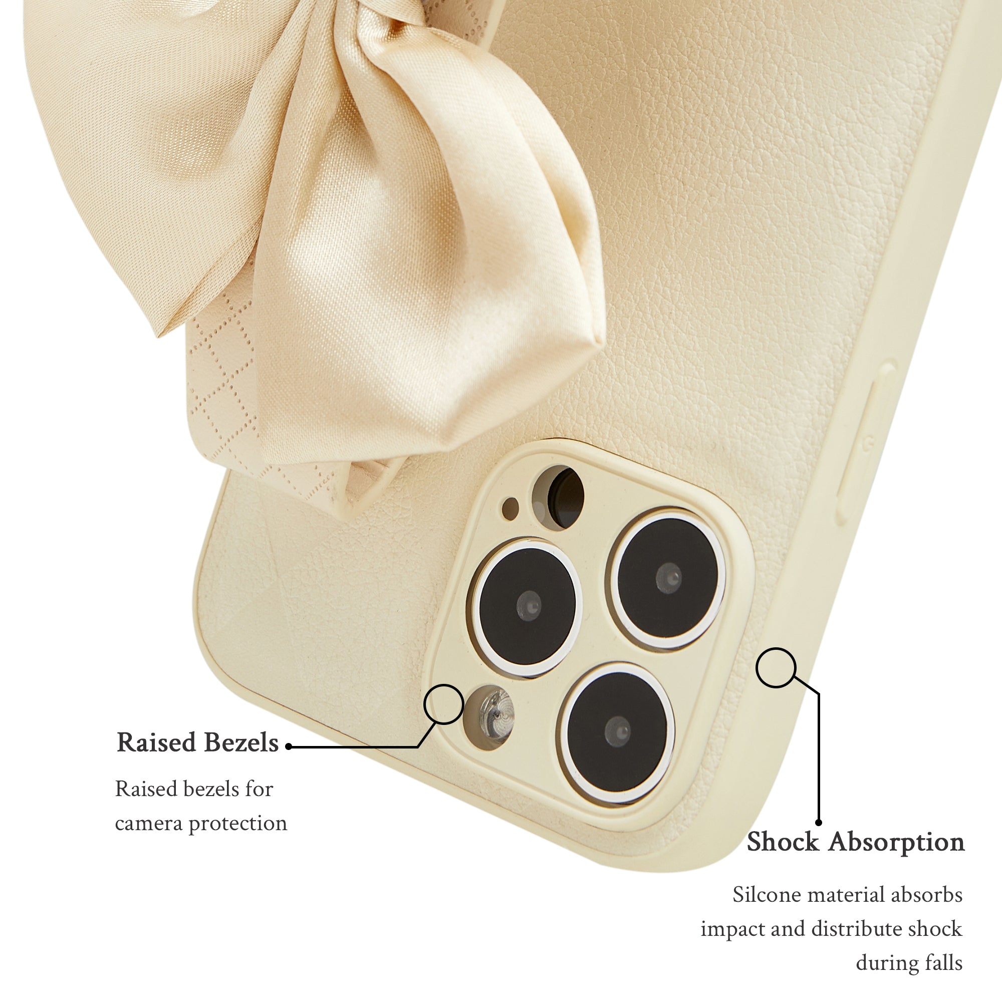 Bowknot Wristlet Phone Case