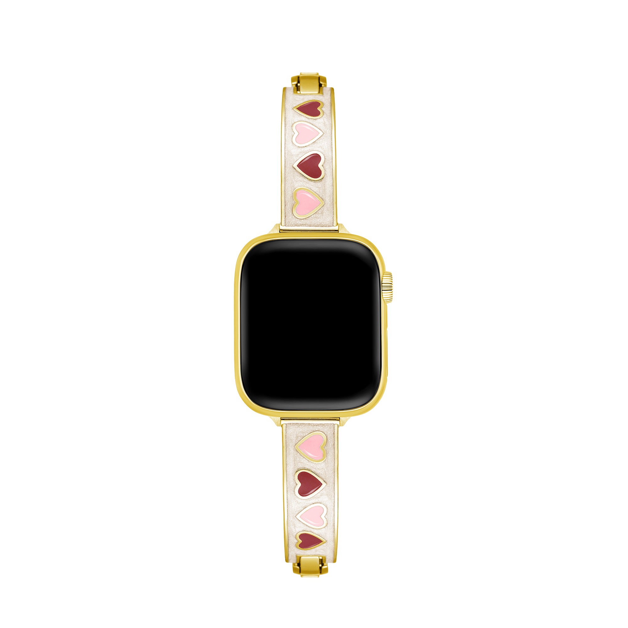 Women's Dual-Tone Heart Watch Band for Apple Watch
