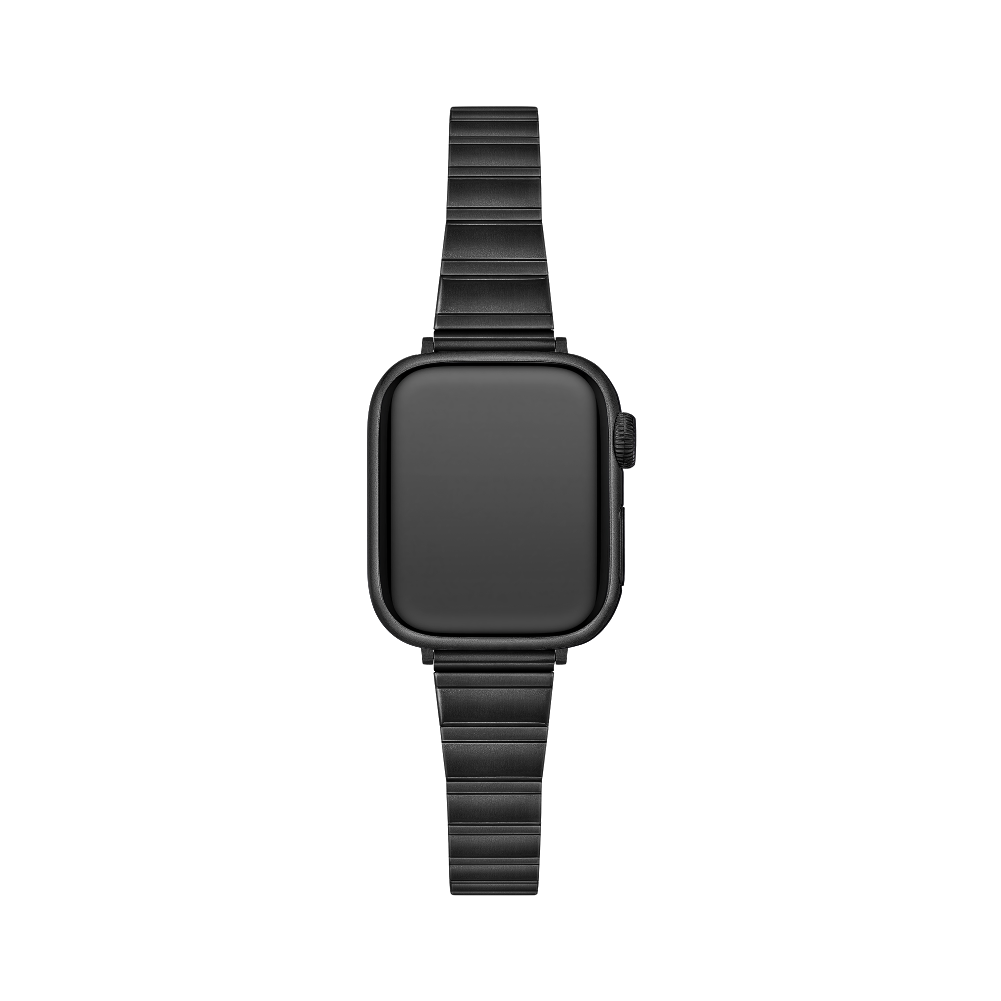 Minimal Modern Brushed Metal Watch Band for Apple Watch
