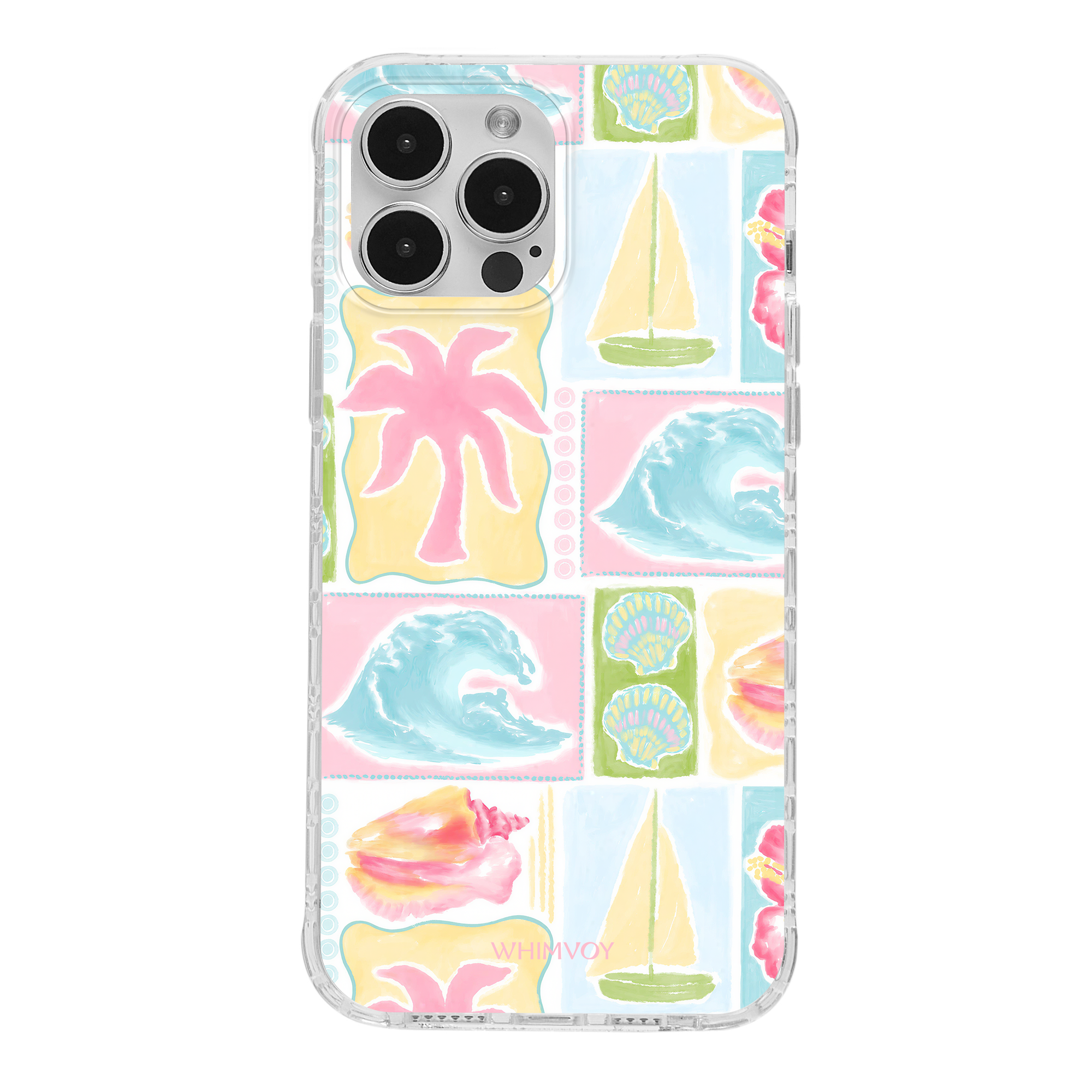 Summertime Collage Printed Phone Case