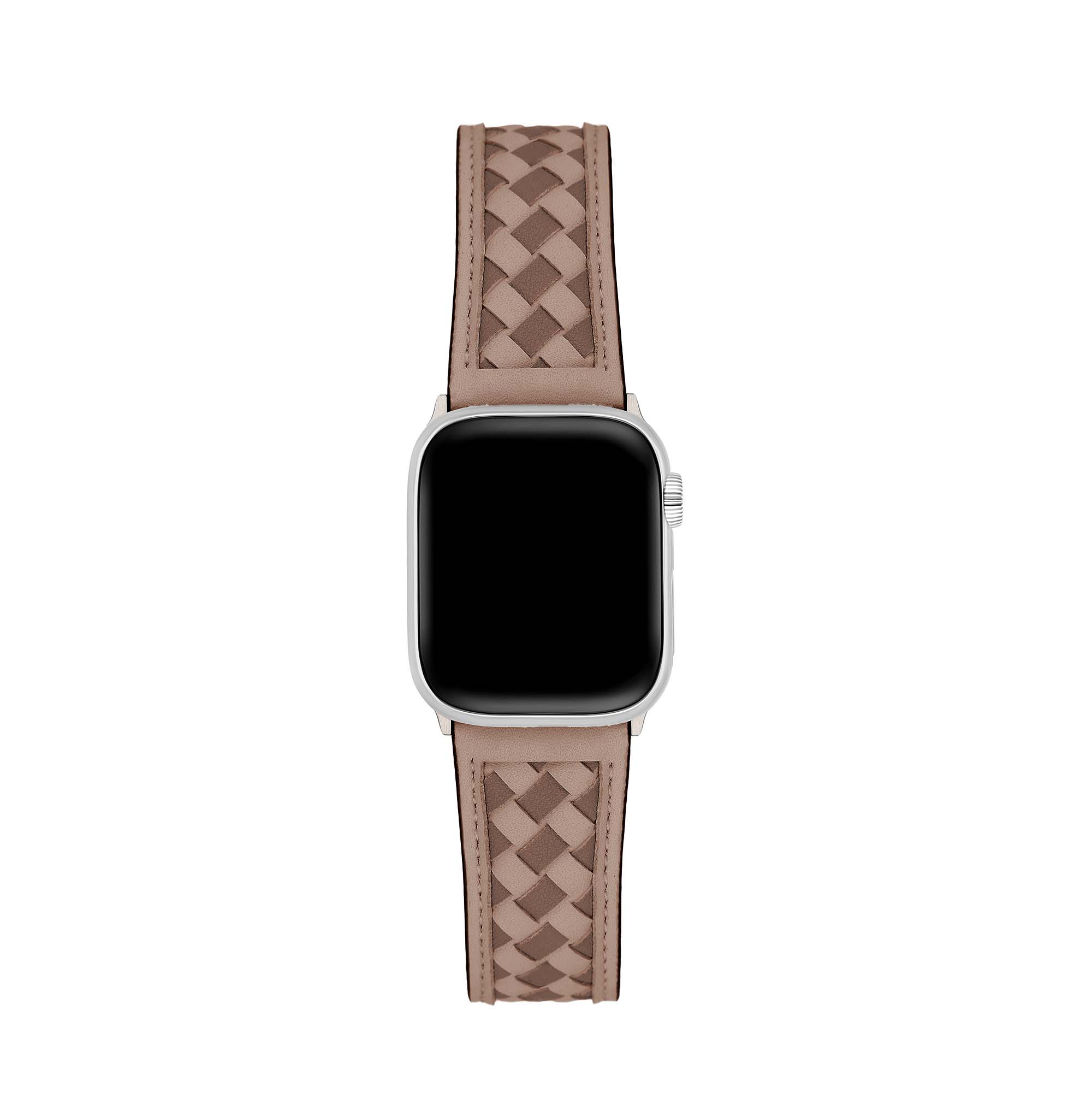 Braided Leather Watch Band for Google